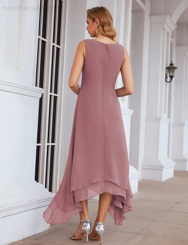 Robe de mariée grande taille en mousseline Sunnderly avec veste, idéale pour les cérémonies de mariage (SY28073) 