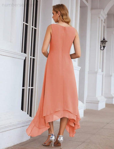 Robe de mariée grande taille en mousseline Sunnderly avec veste, idéale pour les cérémonies de mariage (SY28073) 