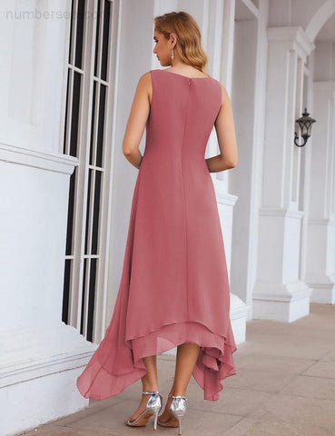 Robe de mariée grande taille en mousseline Sunnderly avec veste, idéale pour les cérémonies de mariage (SY28073) 