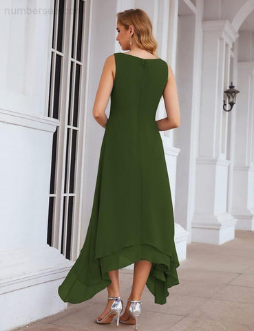 Robe de mariée grande taille en mousseline Sunnderly avec veste, idéale pour les cérémonies de mariage (SY28073) 