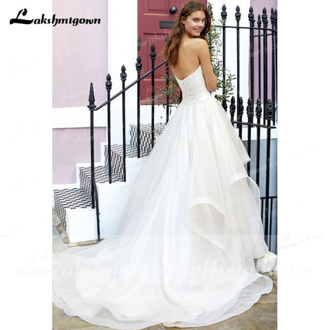 Baoleely robe de mariée Simple chérie plis hors de l'épaule mariée robes de mariée charmante élégante robe de soirée de mariage
