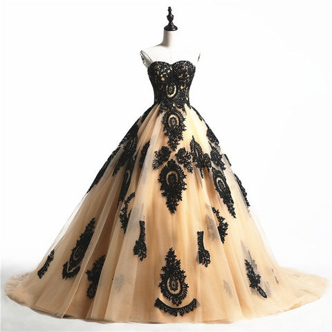 Long Train Embroidery Wedding Dress Bridal Gown Custom Size Robe Real Picture