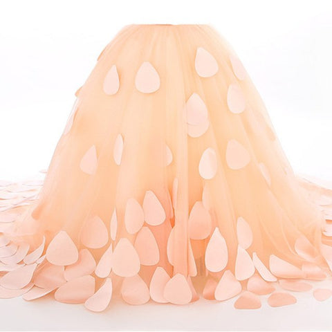 On Sale No Return No Refund Petal Flower Girl Dresses Girls  pageant dresses for girls  HTA0002