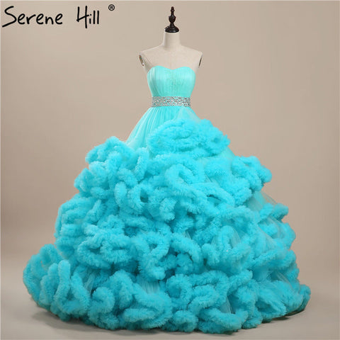 Robe de mariée enceinte, duveteuse, en cristal bordeaux, style nuage, HA2004