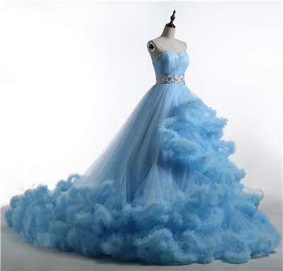 Robe de mariée enceinte, duveteuse, en cristal bordeaux, style nuage, HA2004