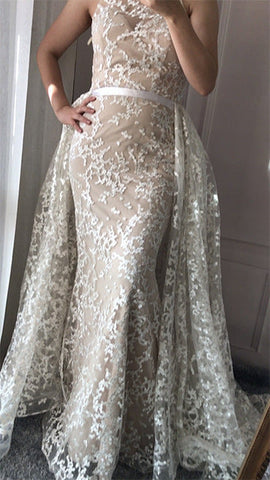 En solde, aucun retour ni remboursement. Robe de soirée sexy en dentelle rose de Dubaï, robe de soirée sirène LA6282