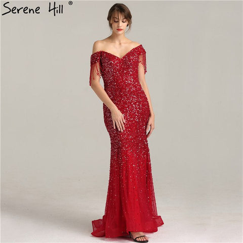 Mermaid Elegant Evening Dress Evening Gown LA6233