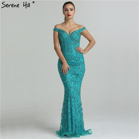 Luxury High-end Fashion Mermaid Evening Dresses Evening Gowns  LA6406