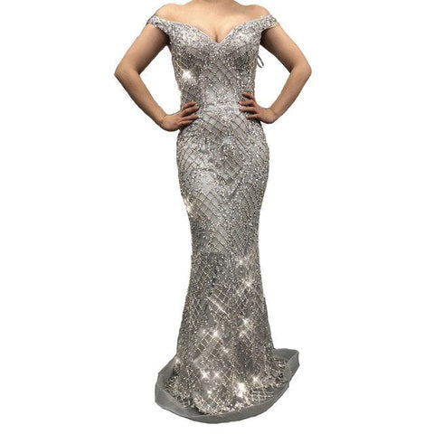 Luxury High-end Fashion Mermaid Evening Dresses Evening Gowns  LA6406