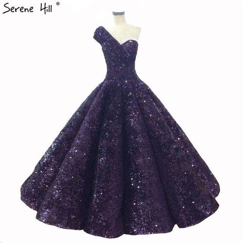 Robes de mariée rouges de luxe à une épaule