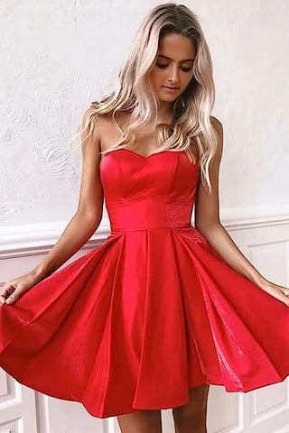 Robe de bal à décolleté cœur avec poches SYH76 