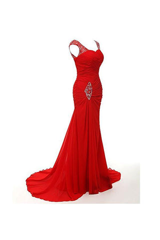 Sweetheart Mermaid Long Prom Gowns Evening Dresses Bridesmaid Dresses BD023